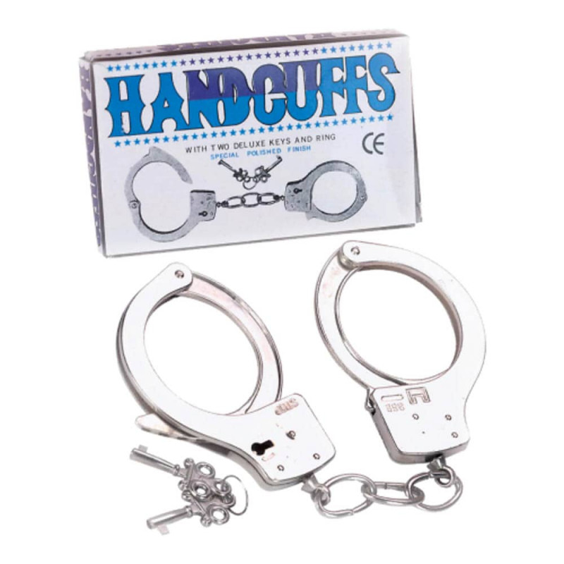 Metal Handcuffs with keys