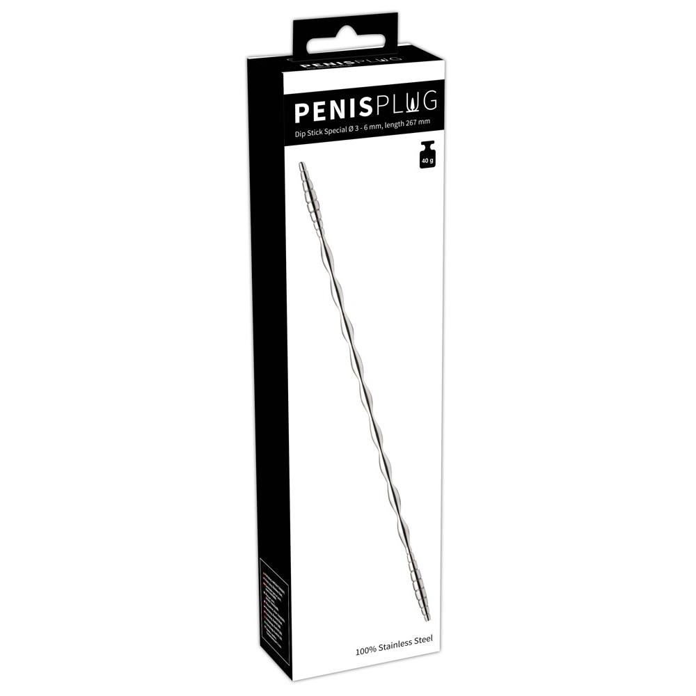 PenisPlug Dip Stick Speciál 3 - 6 mm