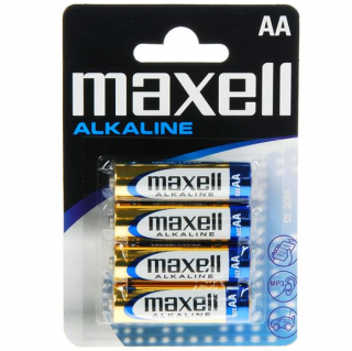 MAXELL BATTERY AA LR6 BLISTER*4 EU