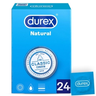 DUREX NATURAL PLUS 24 ks