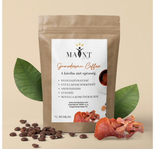 MANT Ganoderma Coffee - Zdravie ukryté v káve